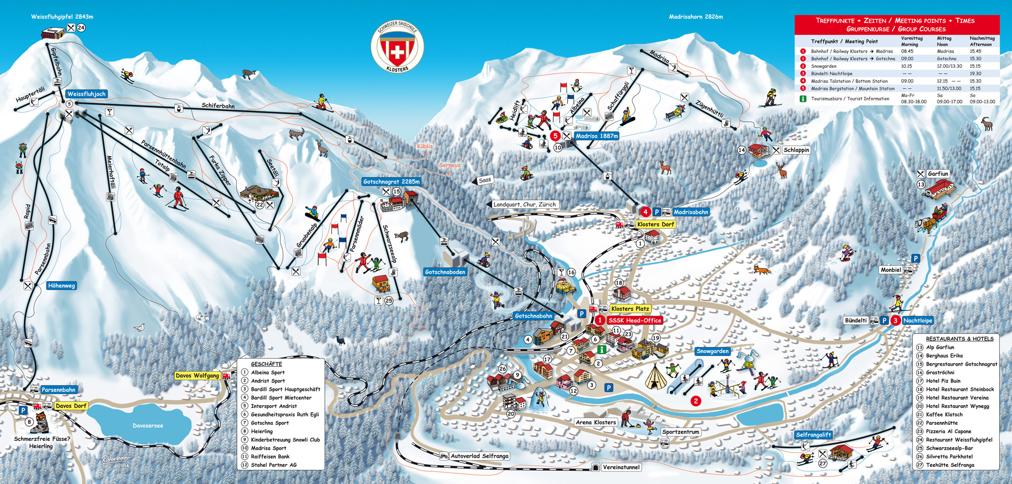 Snowgarden Klosters Davos