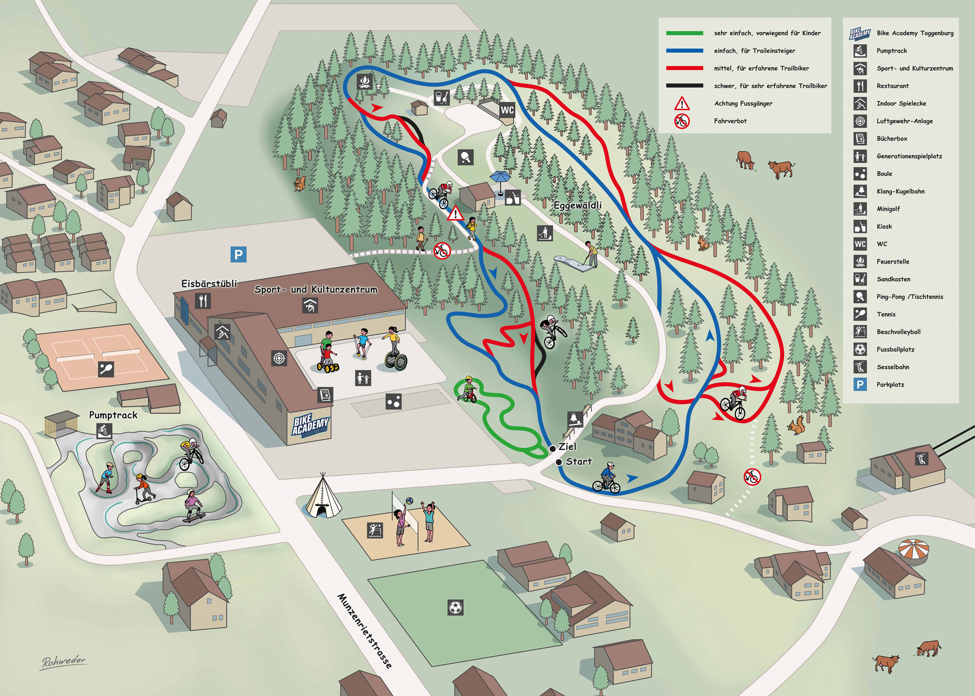 Wildhaus Sportzentrum Karte